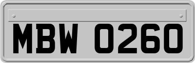 MBW0260