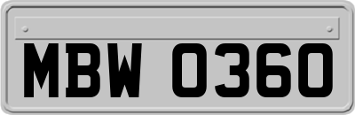 MBW0360