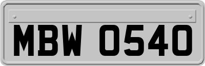 MBW0540