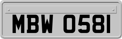 MBW0581