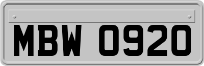 MBW0920