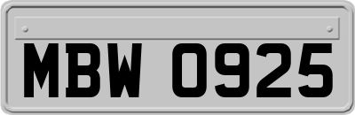 MBW0925