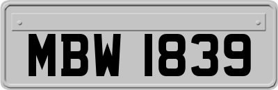 MBW1839