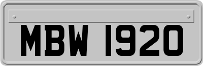 MBW1920