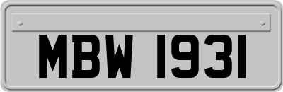 MBW1931