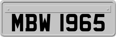 MBW1965