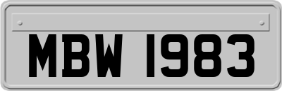 MBW1983
