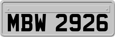 MBW2926