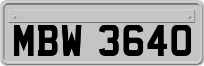 MBW3640