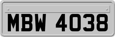 MBW4038