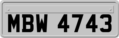 MBW4743
