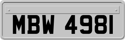 MBW4981
