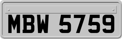 MBW5759