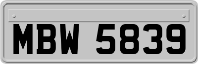 MBW5839