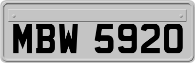MBW5920