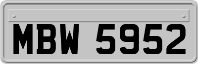 MBW5952
