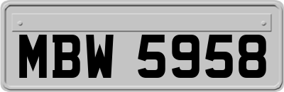 MBW5958