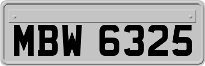 MBW6325