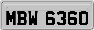 MBW6360