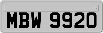 MBW9920