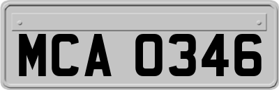 MCA0346