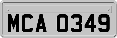 MCA0349