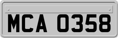 MCA0358