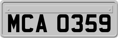 MCA0359