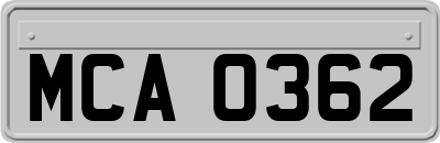 MCA0362