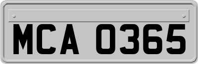 MCA0365