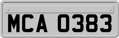 MCA0383