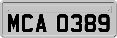 MCA0389