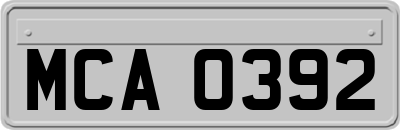 MCA0392