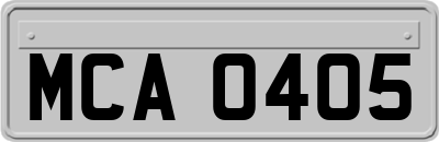 MCA0405