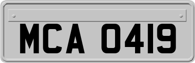 MCA0419