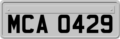 MCA0429