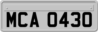 MCA0430