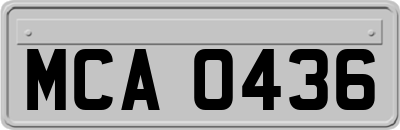 MCA0436