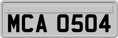 MCA0504