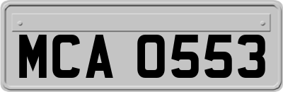 MCA0553