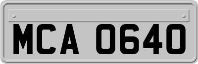 MCA0640