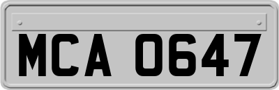MCA0647