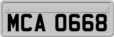 MCA0668
