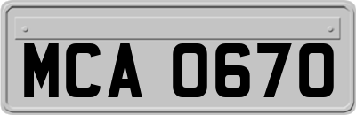 MCA0670