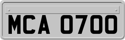 MCA0700