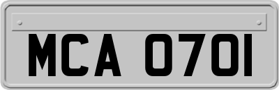 MCA0701