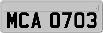 MCA0703