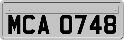 MCA0748