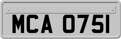 MCA0751