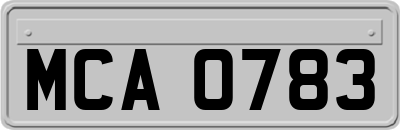 MCA0783